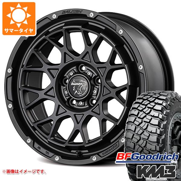 RAV4 50系用 サマータイヤ BFグッドリッチ マッドテレーンT/A KM3 LT225/75R16 115/112Q ヴァルケン ローツェ 7.0 16 :lhotz 30405 t801011yt:タイヤマックス