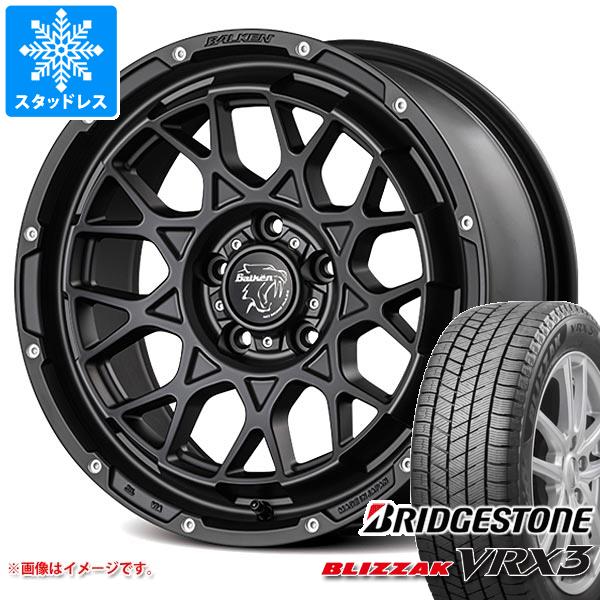 アウトランダー GF/GG系用 スタッドレス ブリヂストン ブリザック VRX3 225/65R17 102Q ヴァルケン ローツェ