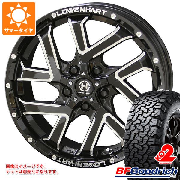 エクストレイル T32系用 サマータイヤ BFグッドリッチ オールテレーンT/A KO2 LT245/65R17 111/108S ホワイトレター レーベンハート GXL206 7.0 17 :logx2065 24247 n84978sn:タイヤマックス