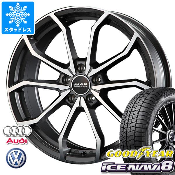 アイスナビ - アウディ A4 オールロードクワトロ 8K/8W系用 スタッドレス グッドイヤー 8 245/40R19 98Q XL MAK レーベFF タイヤ、ホイール-車、バイク、自転車