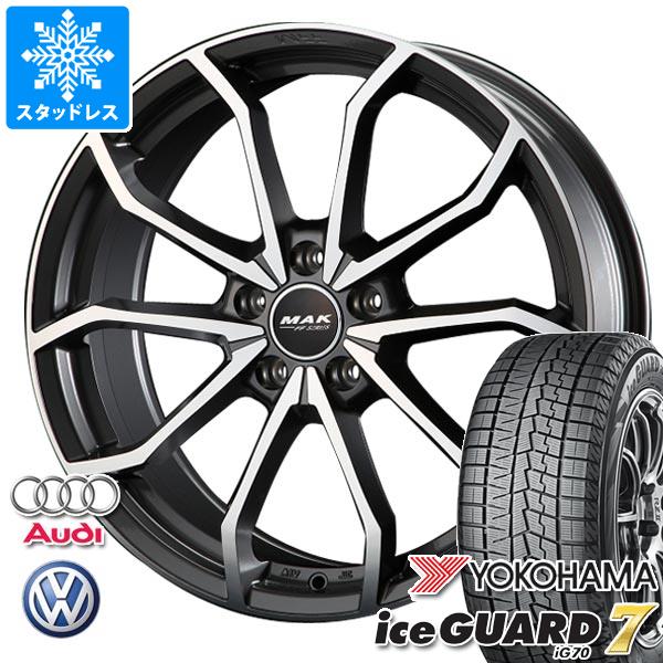 VW パサート 3C系用 スタッドレス ヨコハマ アイスガードセブン iG70 235/40R18 95Q XL MAK レーベFF :lowff 37724 v12144w:タイヤマックス