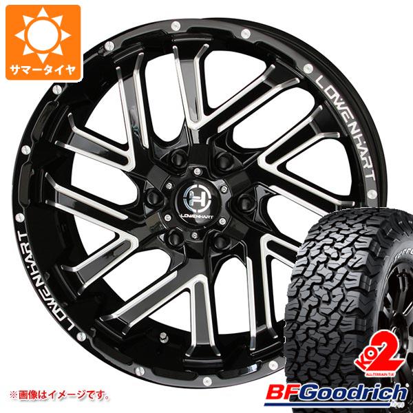 サマータイヤ 275/70R17 121/118R BFグッドリッチ オールテレーンT/A KO2 ホワイトレター レーベンハート GXL206 8.0 17 :lowgx206 27543:タイヤマックス