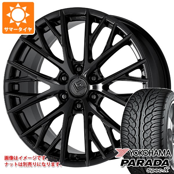 トヨタ ランドクルーザー300用 サマータイヤ ヨコハマ パラダ スペック-X PA02 285/45R22 114V REINF ワーク LS バサラ SUV LX 10.0-22