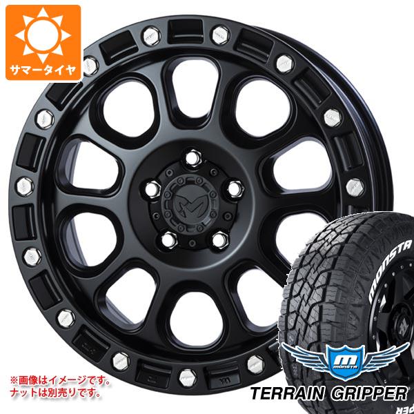 5本セット ジープ ラングラー JK/JL系用 サマータイヤ モンスタ テレーングリッパー 265/70R17 115T ホワイトレター MKW M204