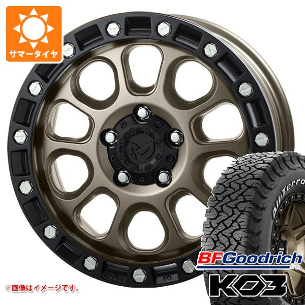 エクリプスクロス GK系用 サマータイヤ BFグッドリッチ オールテレーンT/A KO3 LT225/65R17 107/103S ブラックレター MKW M204 8.0-17