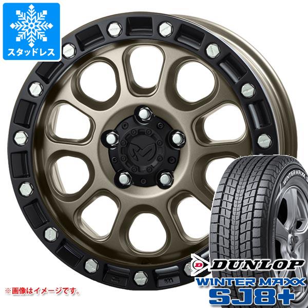 ジープ ラングラー JK/JL系用 スタッドレス ダンロップ ウインターマックス SJ8 プラス 265/70R17 115Q MKW M204