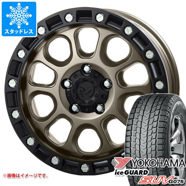 5本セット ジープ ラングラー JK/JL系用 スタッドレス ヨコハマ アイスガード SUV G075 LT285/70R17 121/118Q MKW M204 :m204cbw 37799 j27121p 5:タイヤマックス