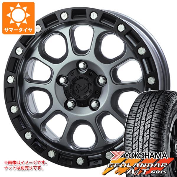 T31エクストレイル用 サマータイヤ ヨコハマ ジオランダー A/T G015 215/65R16 98H ブラックレター MKW M204 7.0 16 :m204dg5 25491 n84986sn:タイヤマックス