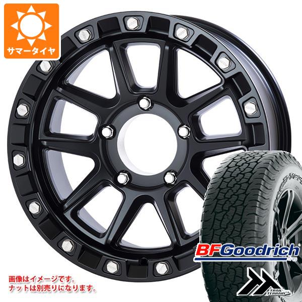 トヨタ ランドクルーザー70 GRJ76K用 サマータイヤ BFグッドリッチ トレールテレーンT/A 265/65R17 112T アウトラインホワイトレター MKW M205 8.5-17