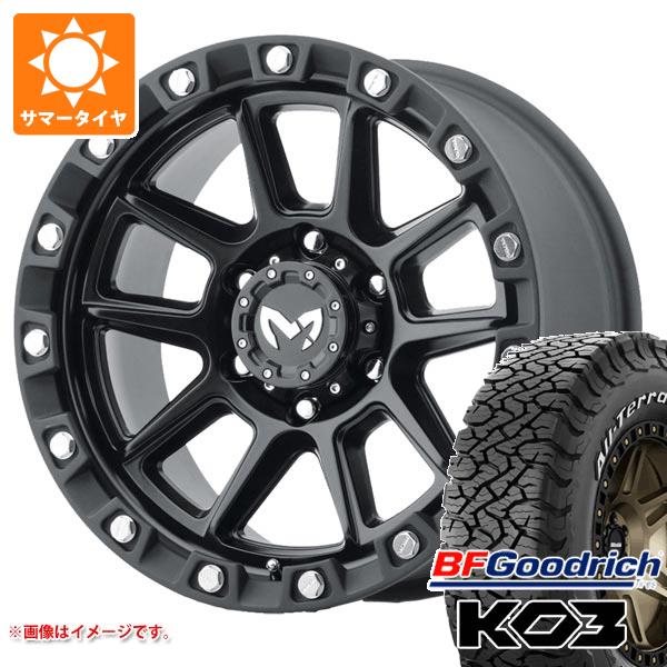 5本セット FJクルーザー 10系用 2026年製 サマータイヤ BFグッドリッチ オールテレーンT/A KO3 LT285/70R17 121/118S ホワイトレター MKW M205 8.5-17