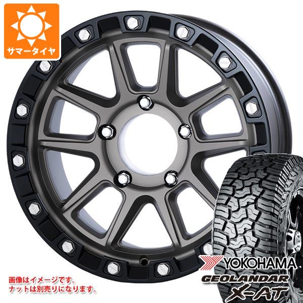 5本セット ランドクルーザー70 GRJ76K用 2026年製 サマータイヤ ヨコハマ ジオランダー X-AT G016 265/70R17 115T ブラックレター MKW M205 8.5-17