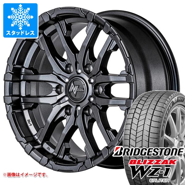 ニッサン NV350キャラバン E26用 スタッドレス ブリヂストン ブリザック WZ-1 215/70R16 100Q ナイトロパワー M26 クロスファング