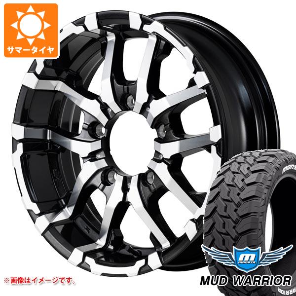 5本セット スズキ ジムニーノマド JC74W用 サマータイヤ モンスタ マッドウォーリアー LT215/70R16 ホワイトレター ナイトロパワー M26 クロスファング 6.0-16