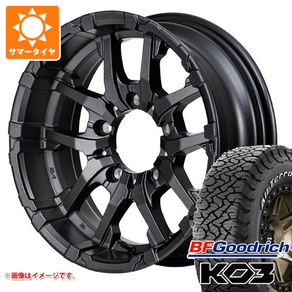 5本セット スズキ ジムニーノマド JC74W用 サマータイヤ BFグッドリッチ KO3 LT235/70R16 ホワイトレター M26 クロスファング 6.0-16