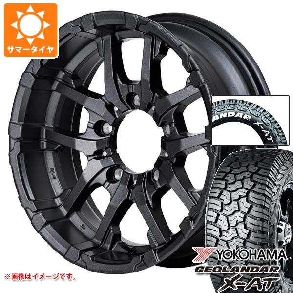 スズキ ジムニーノマド JC74W用 サマータイヤ ヨコハマ X-AT G016 185/85R16 105/103N LT ホワイトレター ナイトロパワー M26 クロスファング 6.0-16