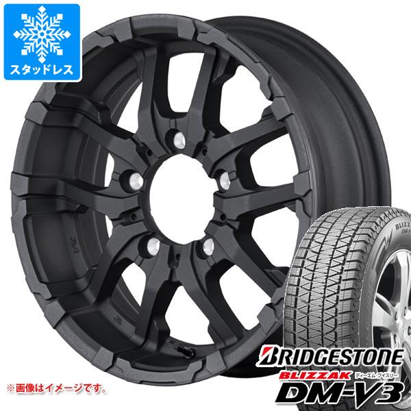5本セット ジムニー JB64W用 スタッドレス ブリヂストン ブリザック DM-V3 215/70R16 100Q ナイトロパワー M26 クロスファング