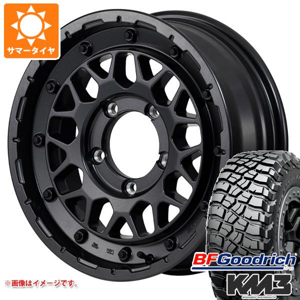 5本セット ジムニー JB64W用 サマータイヤ BFグッドリッチ マッドテレーンT/A KM3 LT225/75R16 115/112Q ナイトロパワー M29 スティンガー 5.5 16 :m29bbj 30405 s861004zk 5:タイヤマックス