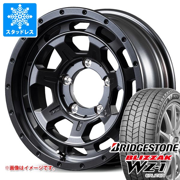 スズキ ジムニーノマド JC74W用 スタッドレス ブリヂストン ブリザック WZ-1 215/70R16 100Q ナイトロパワー M7 ファランクス