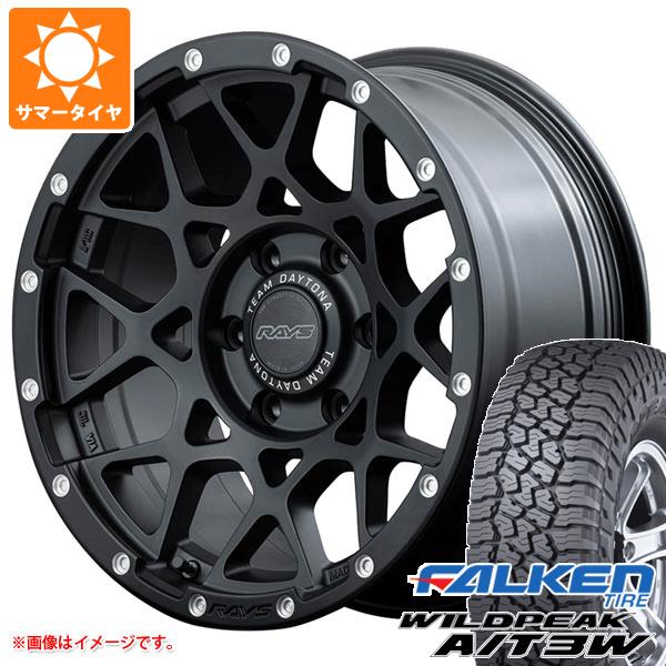 RAYS - 朱夏タイア 285/70R17 116Q ファルケン ワイルドピーク A/T3W レイズ デイトナ M8 8.5-17 夏タイヤ、ホイールセット-タイヤ、ホイール