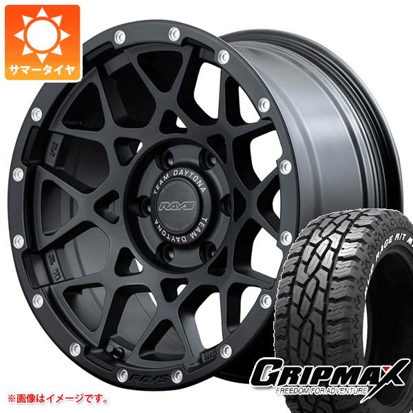 サマータイヤ 275/70R17 121/118Q グリップマックス マッドレイジ R/T MAX ホワイトレター レイズ デイトナ M8 8.5 17 :m86 36513:タイヤマックス