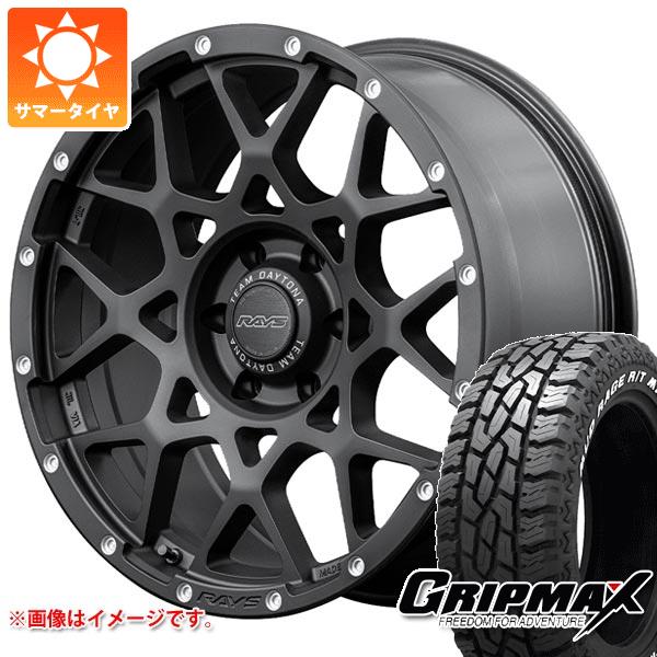 ハイエース 200系用 サマータイヤ グリップマックス マッドレイジ R/T MAX 215/65R16C 109/107Q ホワイトレター レイズ デイトナ M8 6.5 16 :m8n2h 36501 t80967yt:タイヤマックス