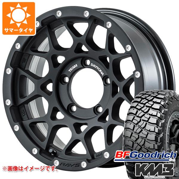 5本セット ジムニーシエラ JB74W用 サマータイヤ BFグッドリッチ マッドテレーンT/A KM3 LT225/75R16 115/112Q レイズ デイトナ M8 6.0 16 :m8n2s 30405 s861005zk 5:タイヤマックス