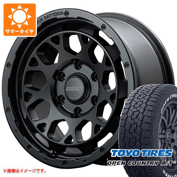 ランドクルーザー プラド 150系用 サマータイヤ トーヨー オープンカントリー A/T3 LT285/70R17 116/113Q ホワイトレター レイズ デイトナ M9 8.0 17 :m9bp 41271 t80988yt:タイヤマックス