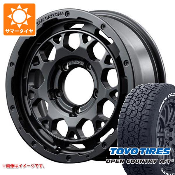 5本セット ジムニー JB64W用 サマータイヤ トーヨー オープンカントリー A/T3 215/70R16 100T ホワイトレター レイズ デイトナ M9 5.5 16 :m9bj 41238 s86768zk 5:タイヤマックス