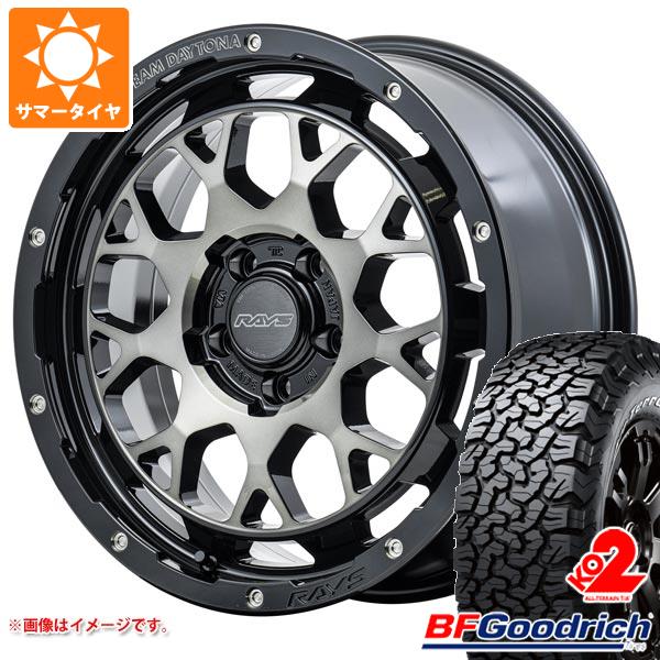 RAV4 50系用 サマータイヤ BFグッドリッチ オールテレーンT/A KO2 LT245/70R16 113/110S ホワイトレター レイズ デイトナ M9+ 7.0 16 :m9pbe5 21430 t801012yt:タイヤマックス