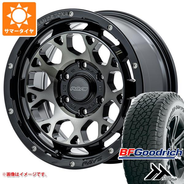トヨタ ランドクルーザー プラド 150系用 サマータイヤ BFグッドリッチ トレールテレーンT/A 265/65R17 112T アウトラインホワイトレター デイトナ M9+ 8.0-17