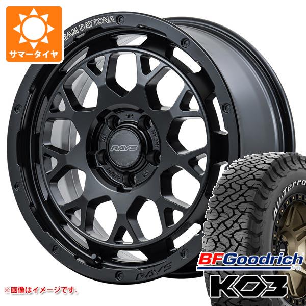ジープ ラングラー JK/JL系用 サマータイヤ BFグッドリッチ オールテレーンT/A KO3 LT295/70R17 128/125S ホワイトレター レイズ デイトナ M9+