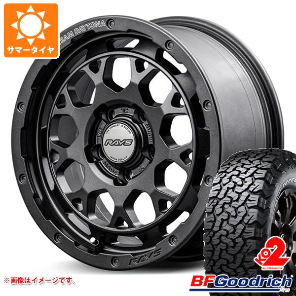 サマータイヤ 225/75R16 115/112S BFグッドリッチ オールテレーンT/A KO2 ホワイトレター レイズ デイトナ M9+ スペックM 7.0-16｜tiremax