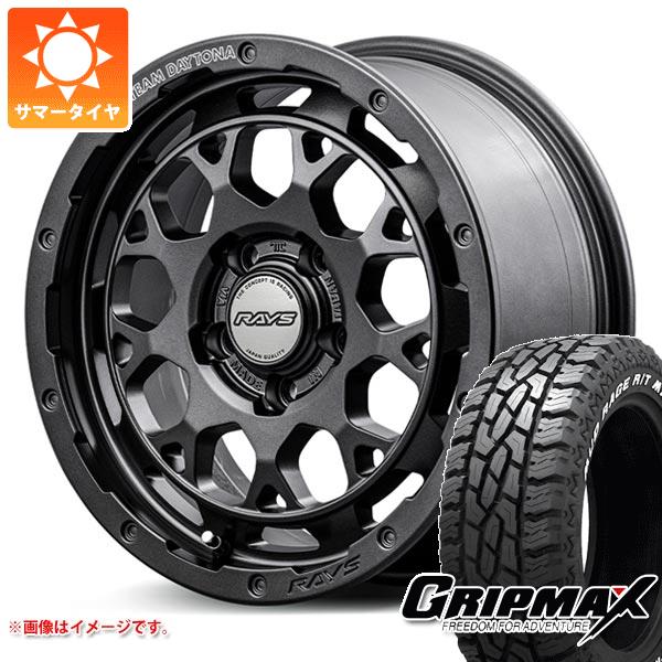 T31エクストレイル用 サマータイヤ グリップマックス マッドレイジ R/T MAX LT215/65R16 102/100Q ホワイトレター レイズ デイトナ M9+ スペックM 7.0-16｜tiremax