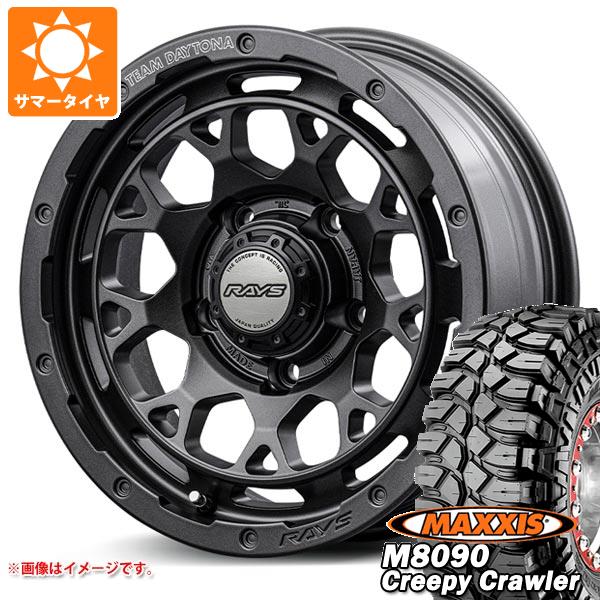 RAYS - 5本仕掛ける ジムニー用 朱夏タイア マキシス M8090 クリーピークローラー 6.50-16LT 100K 6PR レイズ デイトナ M9+ 仕樣M 5.5-16 自動車-タイヤ、ホイール