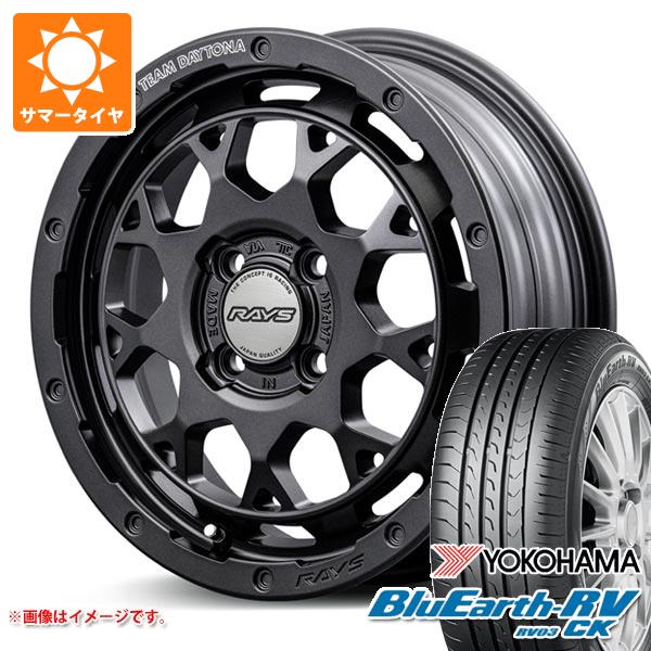 エブリイバン DA17V用 2024年製 サマータイヤ ヨコハマ ブルーアースRV RV03CK 165/65R15 81S レイズ デイトナ M9+ スペックM 5.0-15｜tiremax