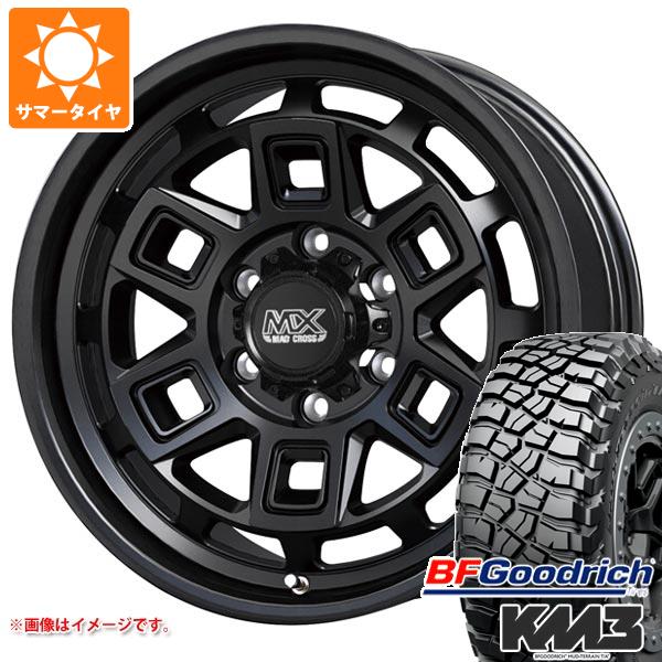 5本セット FJクルーザー 10系用 サマータイヤ BFグッドリッチ マッドテレーンT/A KM3 LT265/70R17 121/118Q マッドクロス アイヴァー 8.0 17 :madaeb6 27566 t801004yt 5:タイヤマックス