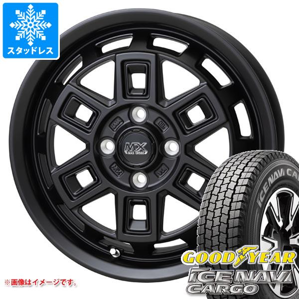 サクシード プロボックス 160系用 スタッドレス グッドイヤー アイスナビカーゴ 175/80R14 94/93N (175R14 6PR相当) マッドクロス アイヴァー｜tiremax