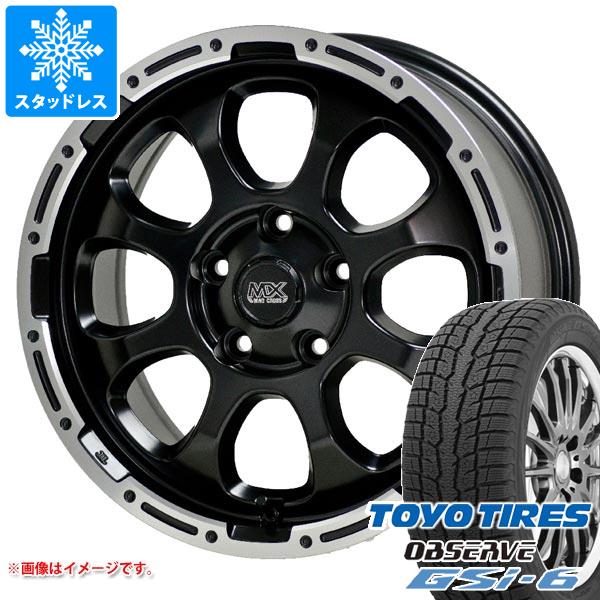ニッサン T32エクストレイル用 スタッドレス トーヨー オブザーブ GSi-6 225/65R17 102Q マッドクロスグレイス