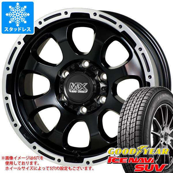 5本セット FJクルーザー 10系用 スタッドレス グッドイヤー アイスナビ SUV 265/70R17 115Q マッドクロスグレイス