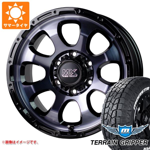 ランドクルーザー プラド 150系用 サマータイヤ モンスタ テレーングリッパー LT285/70R17 121/118R ホワイトレター マッドクロスグレイス 8.0-17