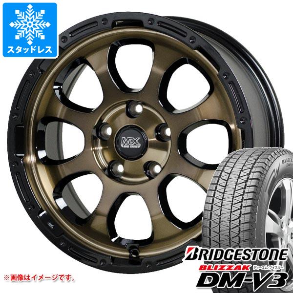 ニッサン T32エクストレイル用 スタッドレス ブリヂストン ブリザック DM-V3 235/65R17 108Q XL マッドクロスグレイス