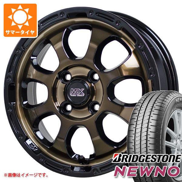 サマータイヤ 155/55R14 69V ブリヂストン ニューノ マッドクロスグレイス 4.5 14 :madgrbrk 40015:タイヤマックス