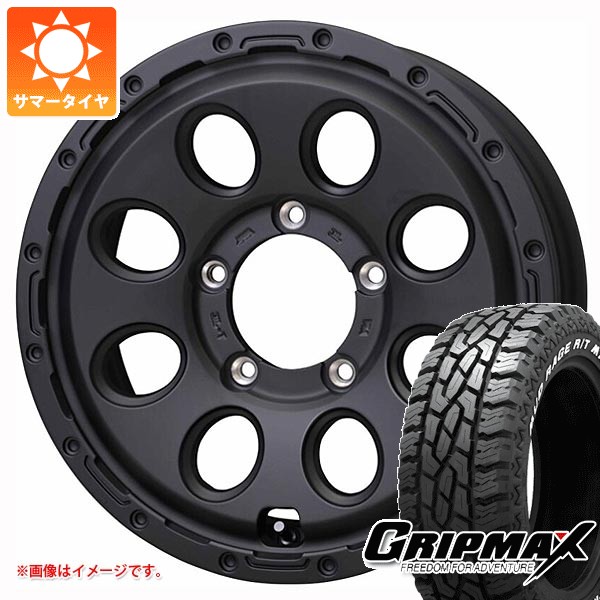 5本セット ジムニーシエラ JB74W用 サマータイヤ グリップマックス マッドレイジ R/T MAX LT215/70R16 100/97R ホワイトレター マッドクロス リーコン 6.0-16
