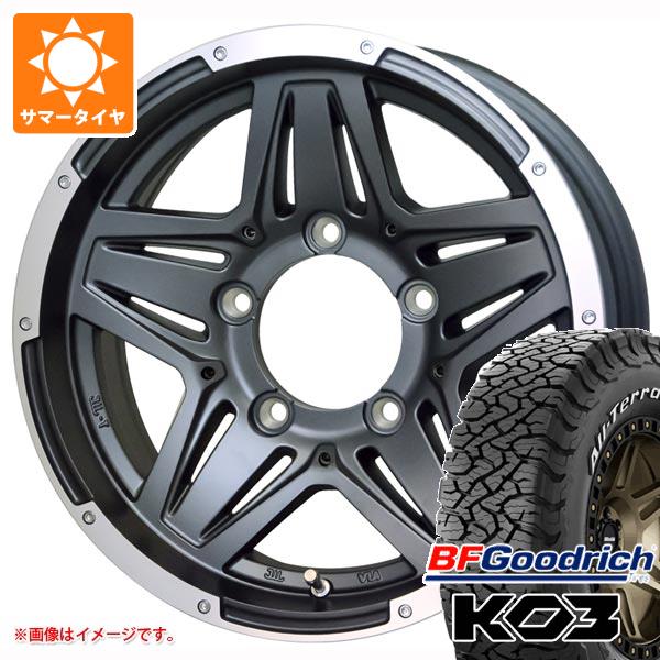 オールテレーン - ジムニーシエラ JB74W用 2026年製 朱夏タイア BF好ましい金持ち T/A KO3 LT215/70R16 100/97S 白いこと雁の使い マッドクロス JB-01 6.0-16 夏タイヤ、ホイールセット-タイヤ、ホイール