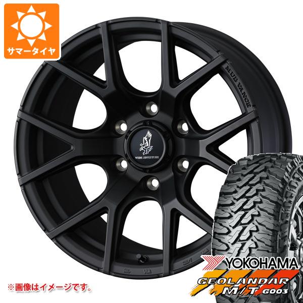 WEDS - 5本仕かける トヨタ FJクルーザー 10系用 2026年製 炎節タイア ヨコハマ ジオランダー M/T G003 LT285/70R17 121/118Q マッドヴァンス SD 8.0-17