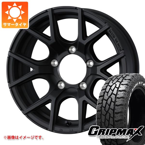 5本セット スズキ ジムニーノマド JC74W用 サマータイヤ グリップマックス マッドレイジ R/T MAX LT215/70R16 100/97R ホワイトレター マッドヴァンス SD 6.0-16