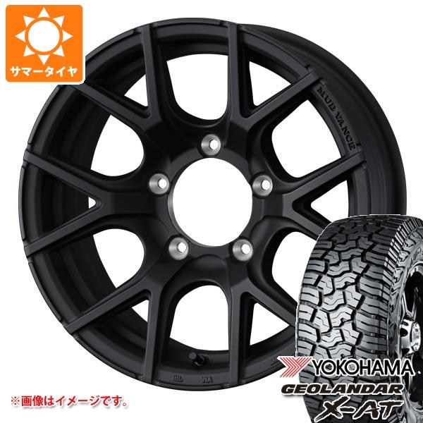 5本セット スズキ ジムニー JB64W用 2026年製 サマータイヤ ヨコハマ ジオランダー X-AT G016 LT215/70R16 100/97Q ブラックレター マッドヴァンス SD 5.5-16