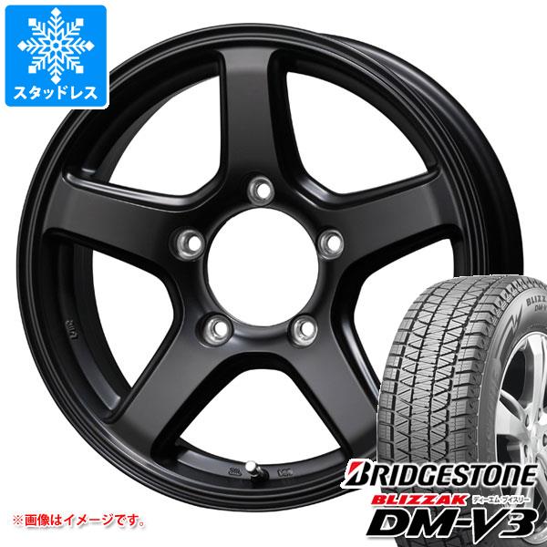 5本セット ジムニー用 スタッドレス ブリヂストン ブリザック DM-V3 175/80R16 91Q エムイーエー