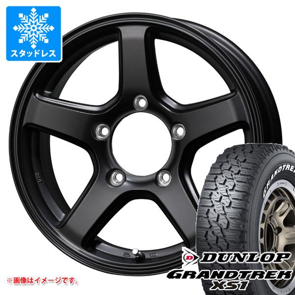 ジムニー用 スタッドレス ダンロップ グラントレック XS1 185/85R16 105/103L LT ホワイトレター エムイーエー