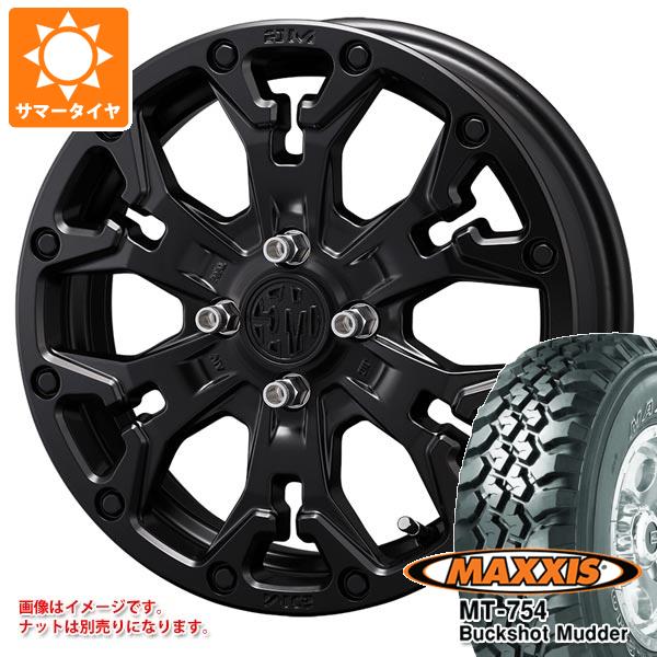 CRIMSON - ハスラー用 朱夏タイア マキシス MT-754 バックショットマッダー 195R14C 106/104R 8PR アウトラインホワイトレター クリムソン MG 人造人間 お坊っちゃん 4.5-14 タイヤ、ホイール-自動車-夏タイヤ、ホイールセット